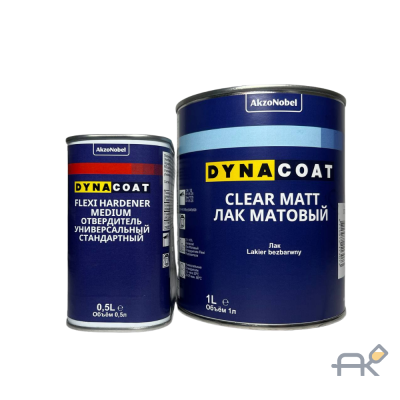 Лак DYNA CLEAR MATT(матовый)1л+отв